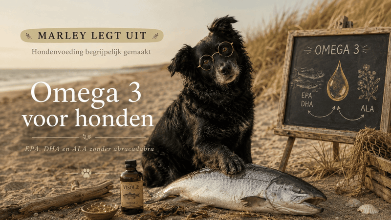 Marley legt uit: Omega 3 voor honden – EPA, DHA en ALA zonder abracadabra