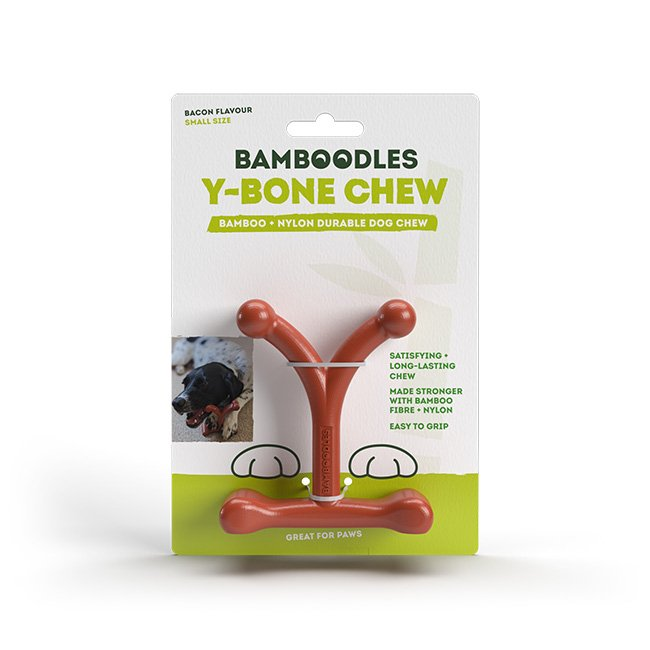 Bamboodles chew toy Y-bone