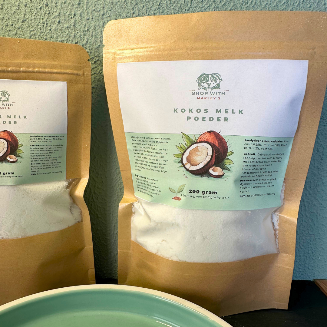 Shop with Marley's topper kokosmelkpoeder