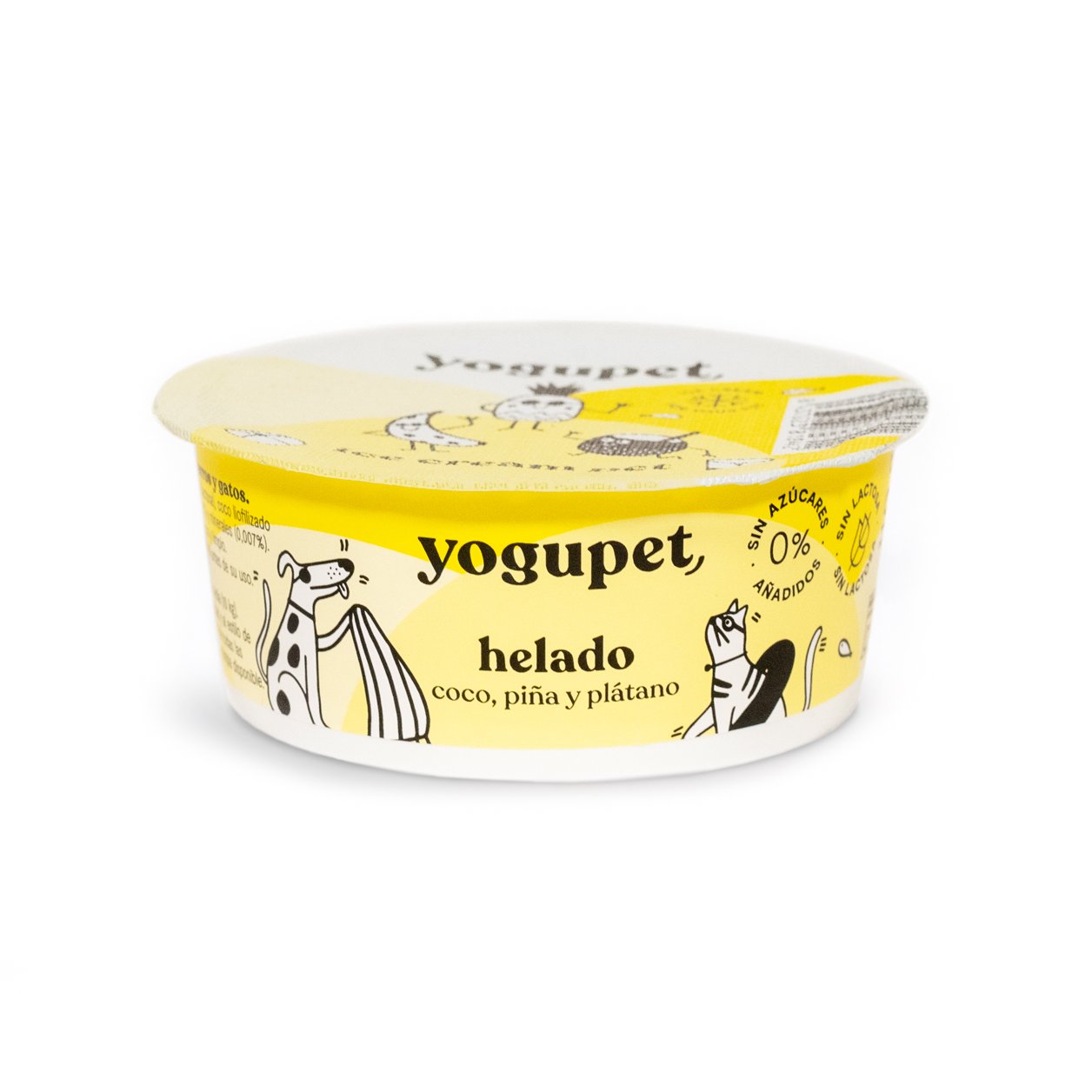 Yogupet Yellow Ice - Coconut, Pineapple & Banana