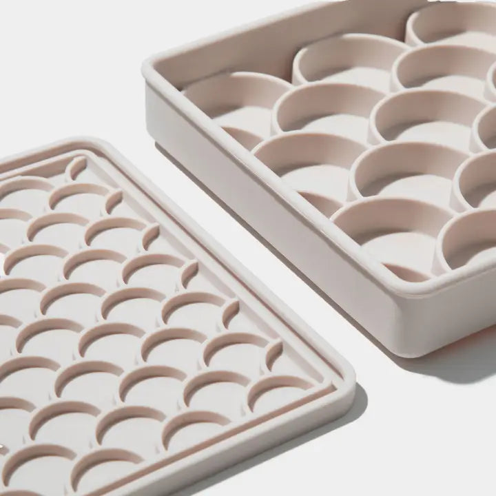Dogged 3-in-1 Fish Scale Slow Feeder Bowl
