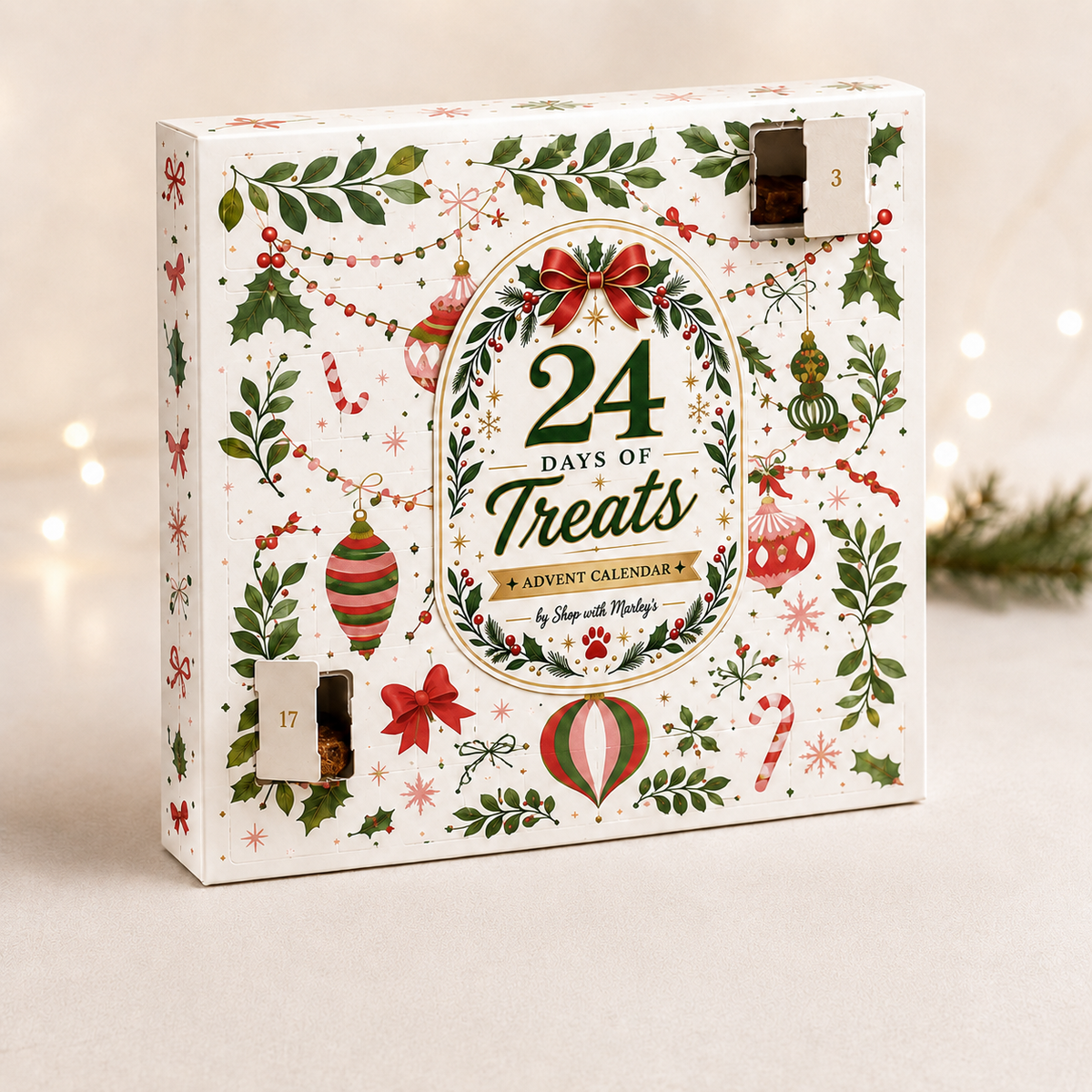 Marley's 24 Days of Treats – Limited Edition Advent Kalender - 24 dagen vol met snoepjes