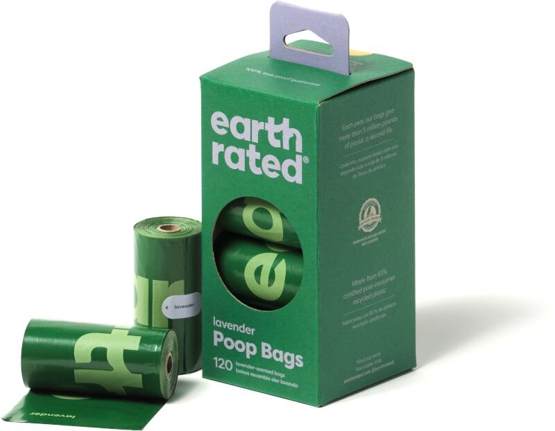 Earth Rated poepzakjes lavendelgeur 8x15
