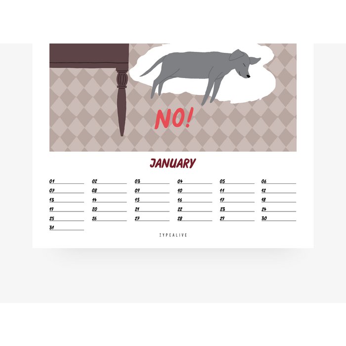 Typealive verjaardagskalender Petisfaction (ongedateerd)