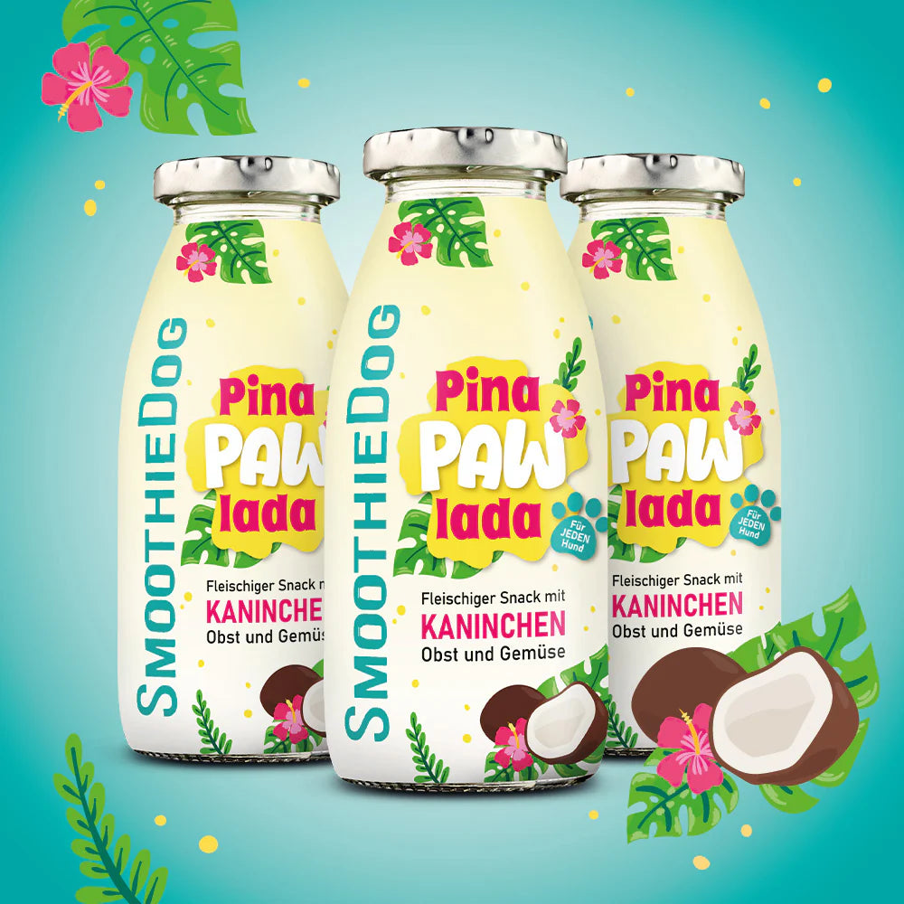Smoothiedog Summer Editie - Konijn, fruit & kokos