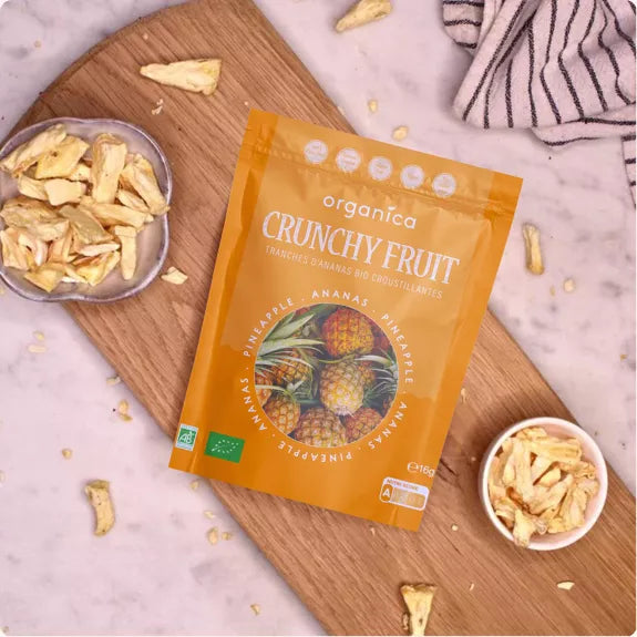 Organica freeze-dried fruit - Pineapple (16gr)