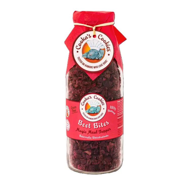 Cooka's Cookies Beetroot Bites (180gram) - stukjes gedroogde rode bietjes