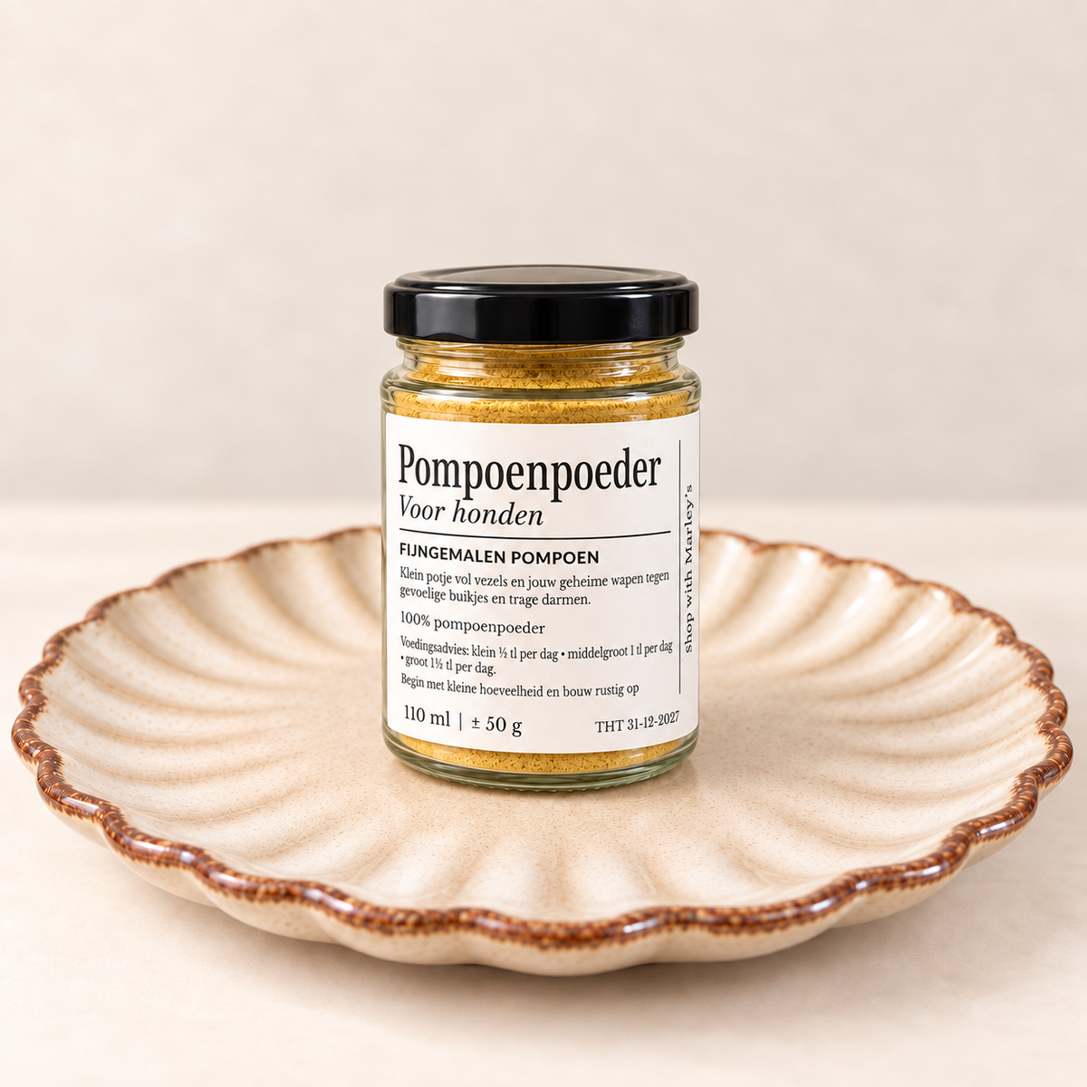 Shop with Marley's topper pompoenpoeder
