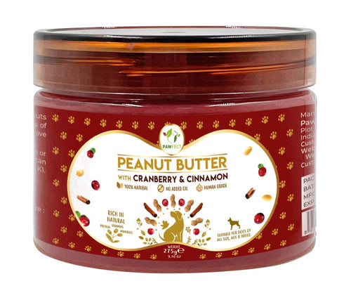 Pawfect Peanut Butter Strawberries &amp; Pumpkin Seeds (450gram)
