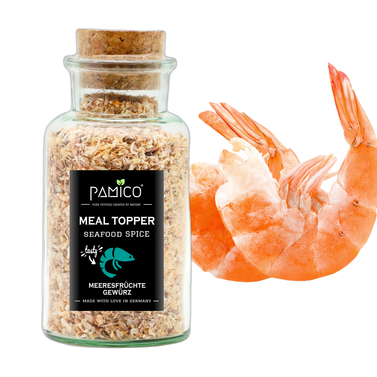 Pamico Meal Topper - Zeevruchten Kruiden - Maaltijd Topper - flesje 60 gram