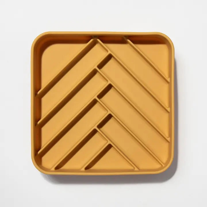 Dogged slow feeder bowl Chevron