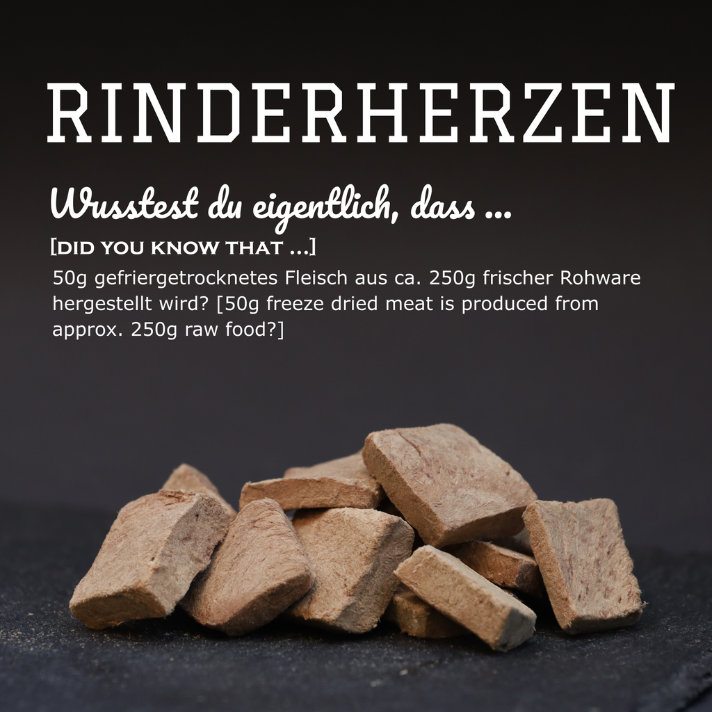 Pamico gevriesdroogd runderhart – eiwitrijke beloningssnack voor honden en katten