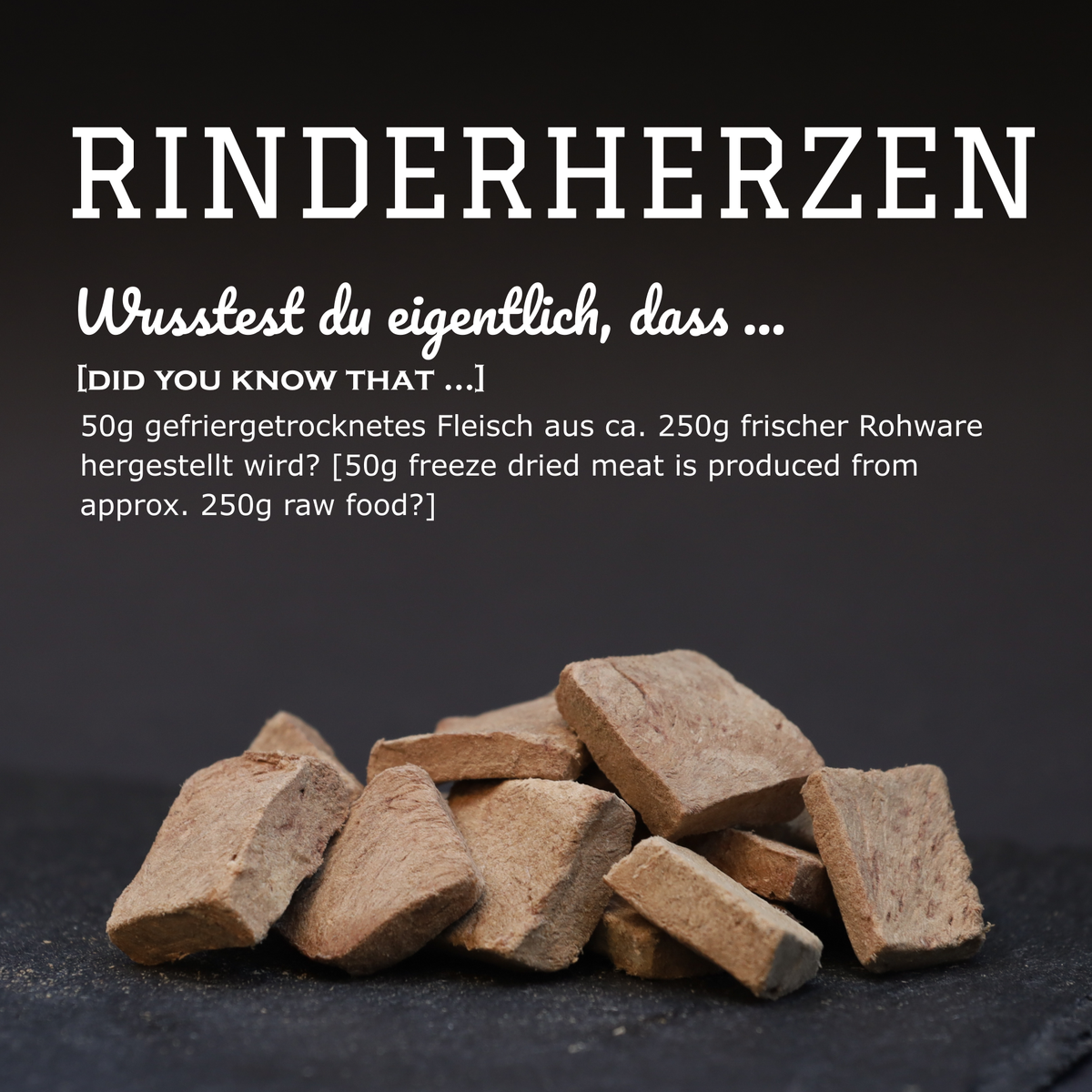 Pamico gevriesdroogd runderhart – eiwitrijke beloningssnack voor honden en katten