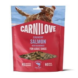 Carnilove Crunchy Snack Zalm en Blauwe Bessen 200 gram krokante hondensnacks