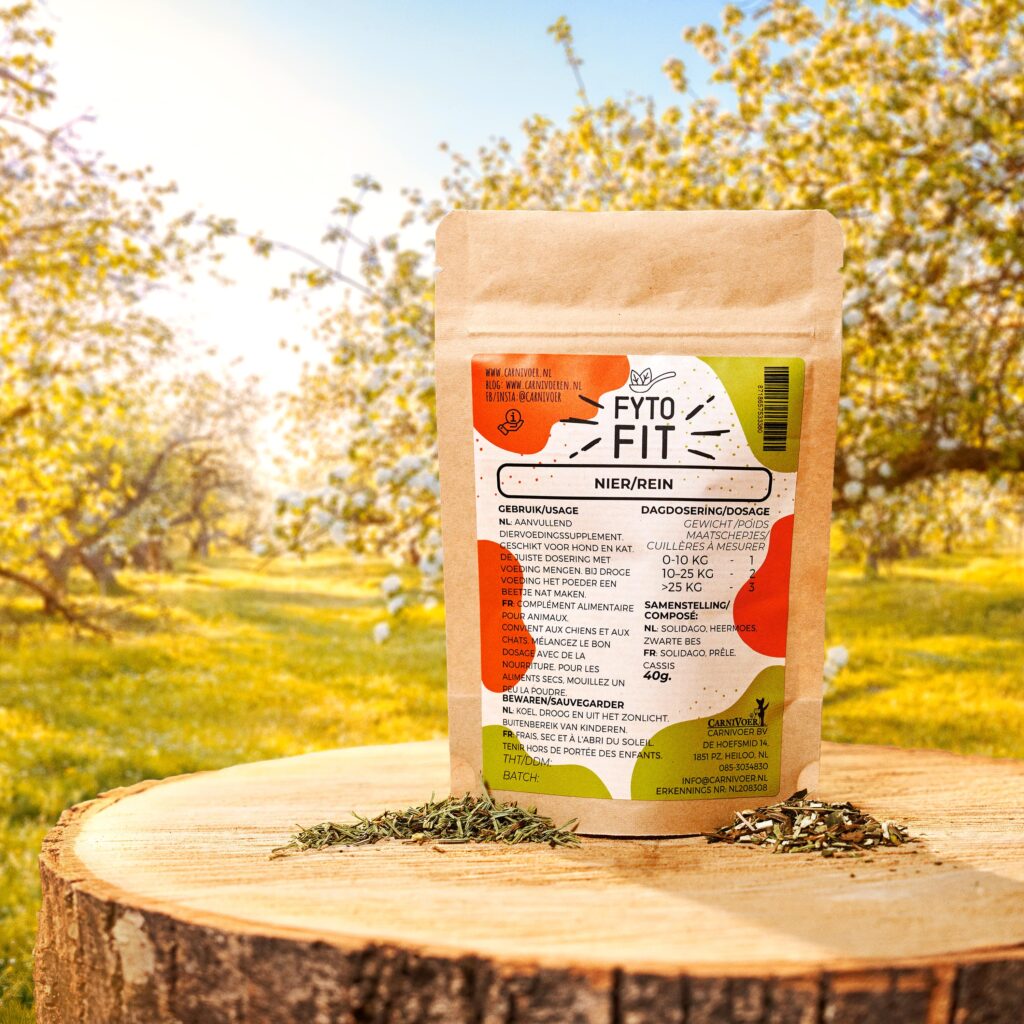 Fyto-Fit natuurlijke supplementen voor honden - Nier ondersteuning - 40 gram