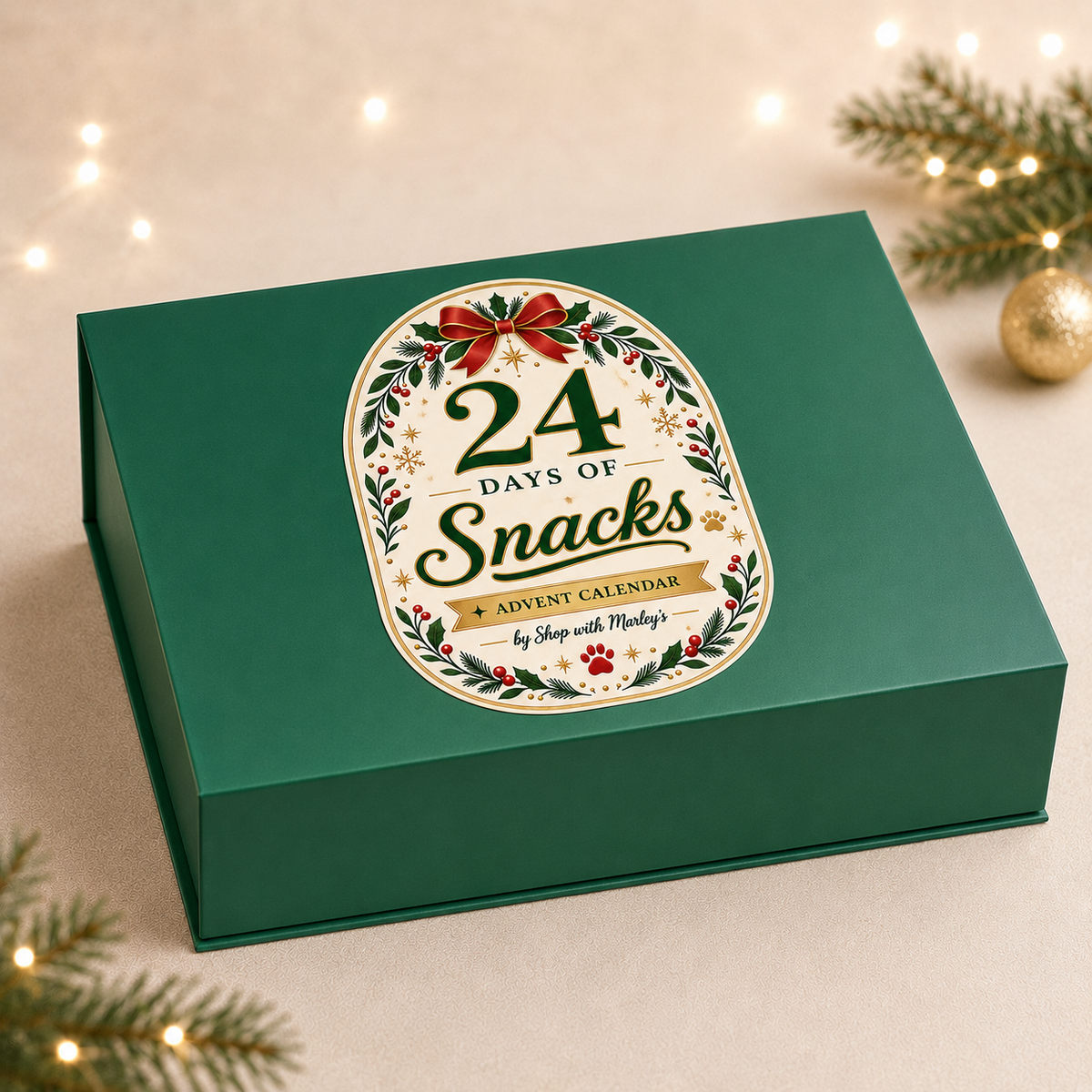 Marley's 24 Days of Snacks – Limited Edition Advent Kalender - 24 dagen, 1 natuurlijke kauwsnack per dag