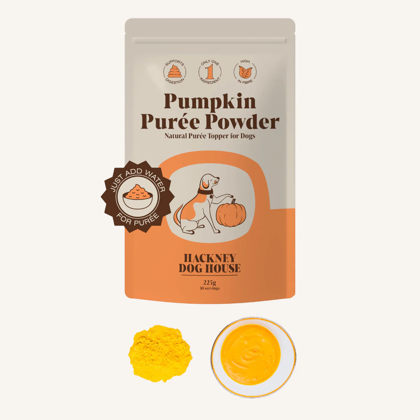 Hackney Dog House Pumpkin Powder