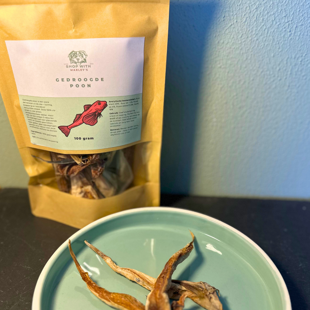 Shop with Marley's gedroogde poon (100gr)