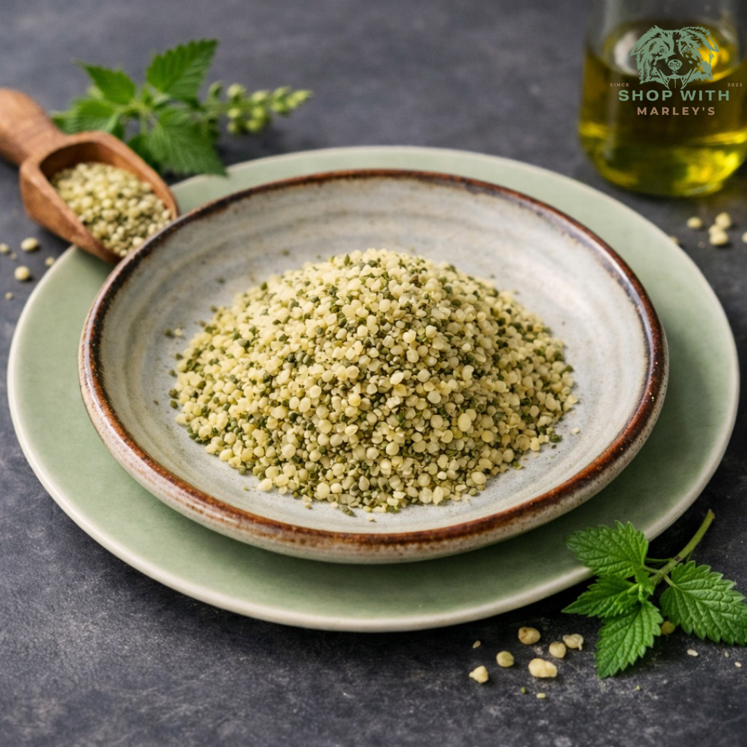 Shop with Marley's  Functionele topper - kruiden - Gepelde hennepzaad