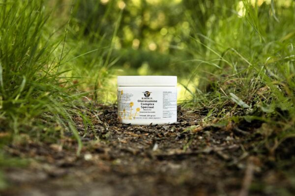 Pot Glucosamine Complex Speciaal van De Groene Os voor honden en katten