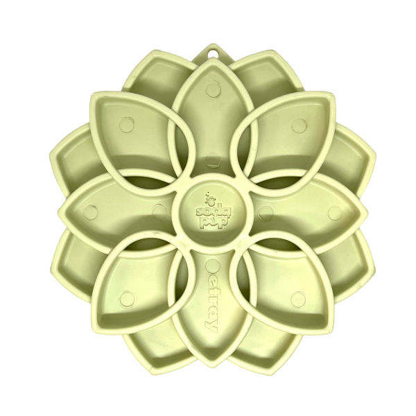 Sodapup Etray Mandala Softie Light Green -slow feeder