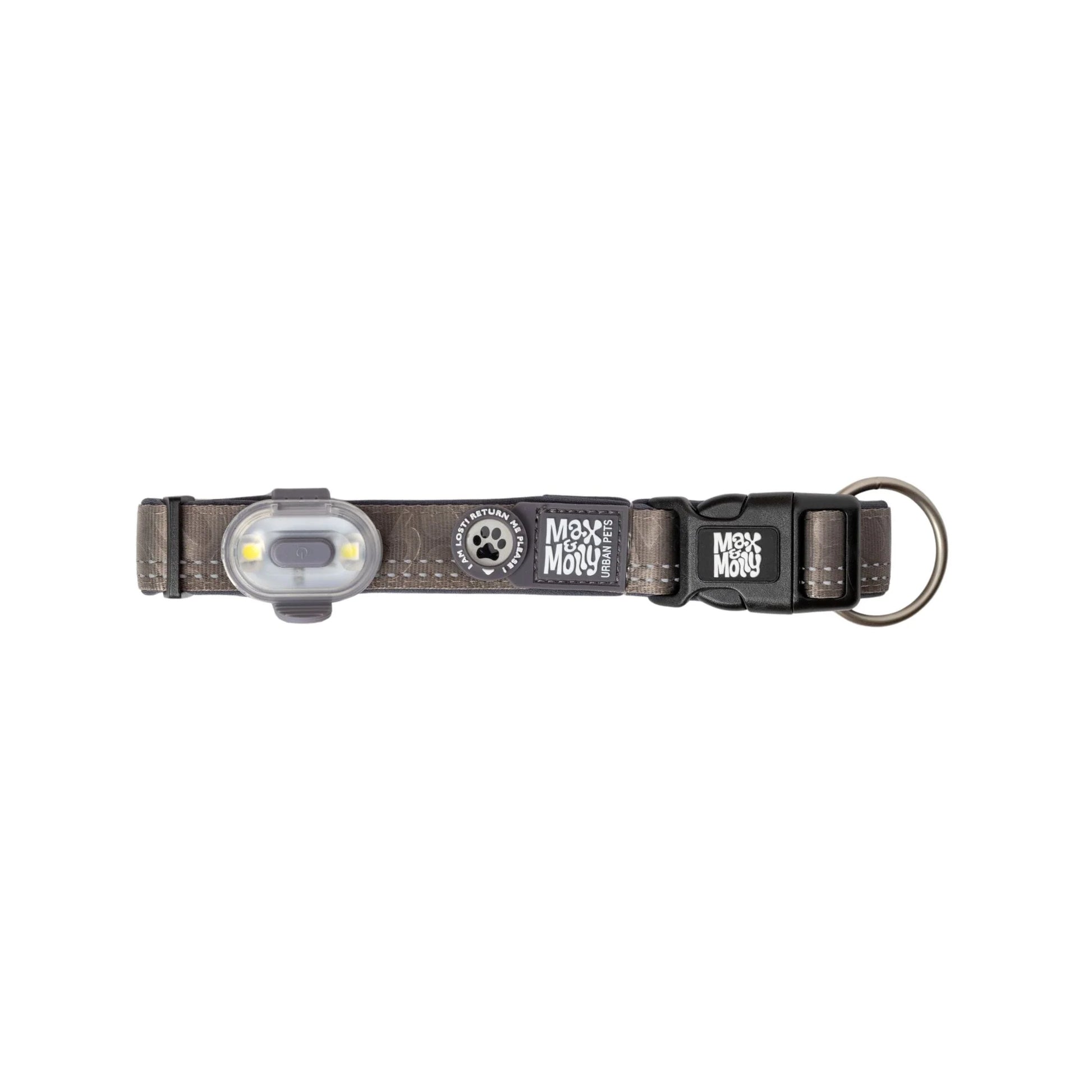 Max & Molly Matrix 2.0 Ultra LED Safety Light - Stone