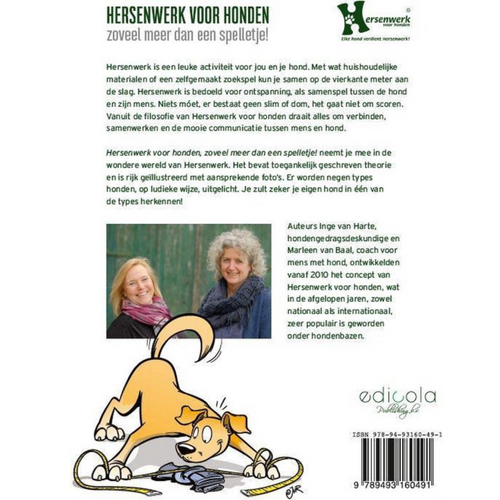Hersenwerk voor honden - zoveel meer dan een spelletje! - Inge van Harte en Marleen van Baal