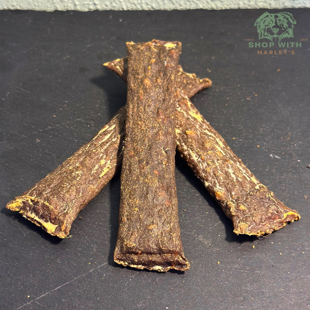 Shop with Marley's vleesstrips Hert (100gr)