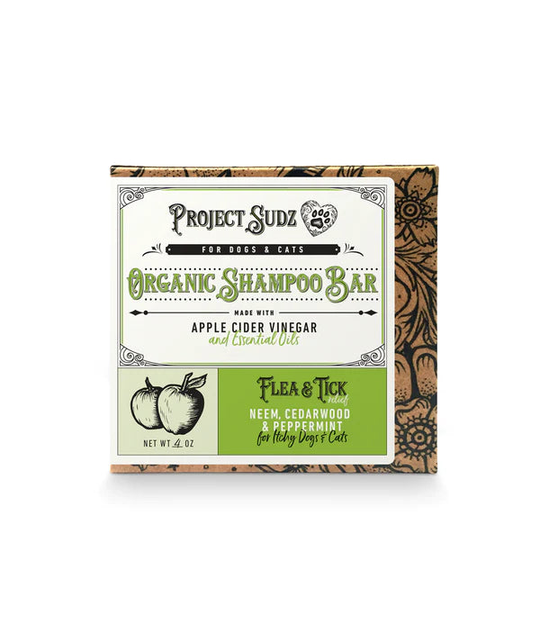 Productafbeelding vlo en teek shampoo bar Project Sudz