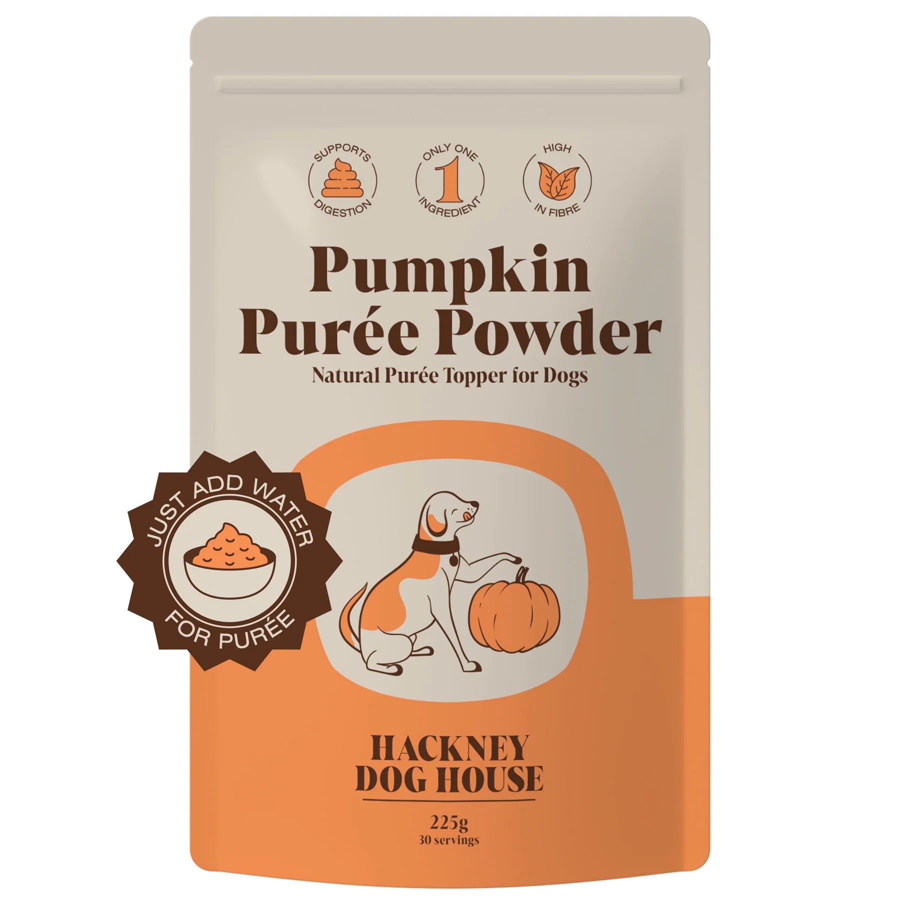Hackney Dog House Pumpkin Powder
