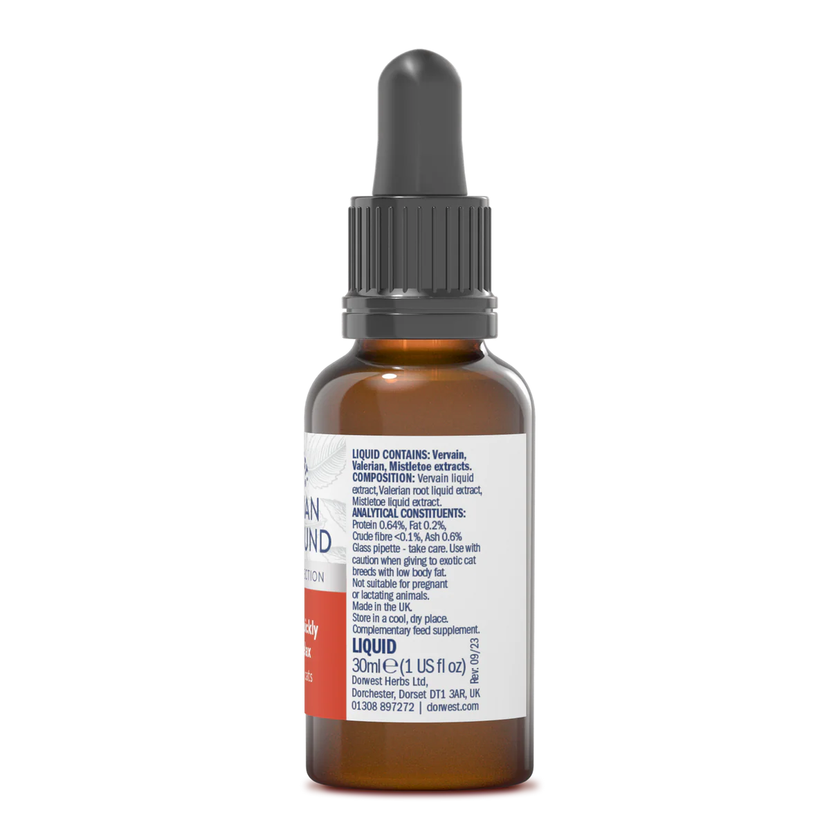 Dorwest Valerian Compound - snelle ondersteuning tijdens spannende momenten - 30ml