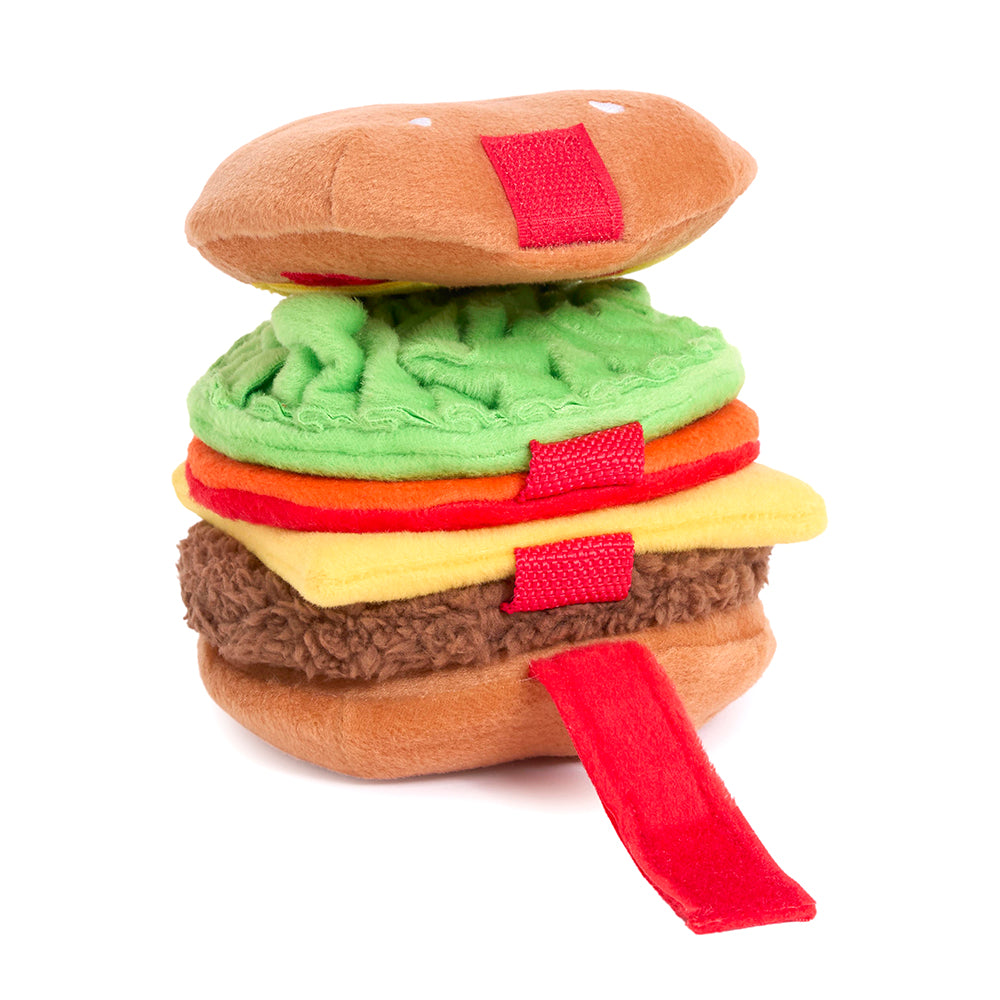 Zippypaws Snufflerz Stacks Cheeseburger