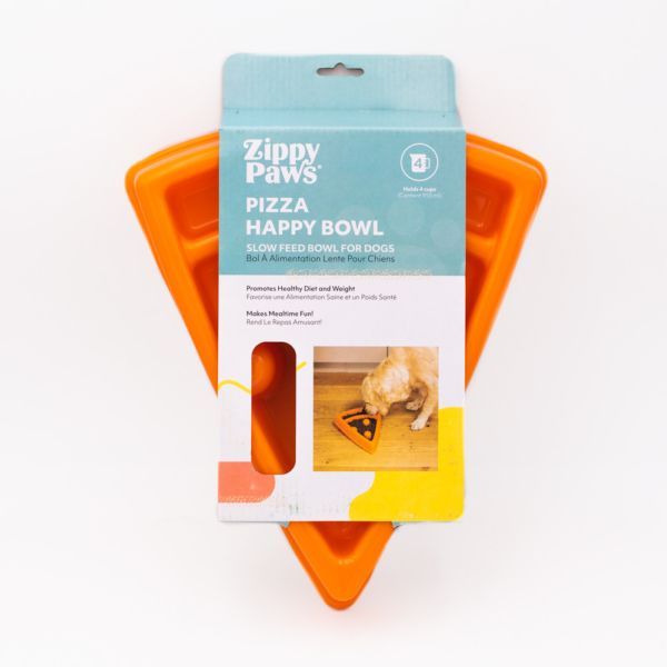 Zippypaws HappyBowl Pizza - slow feeder