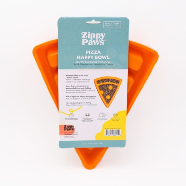Zippypaws HappyBowl Pizza - slow feeder