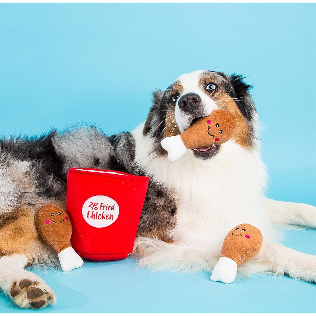 ZippyPaws Burrow Bucket of Chicken