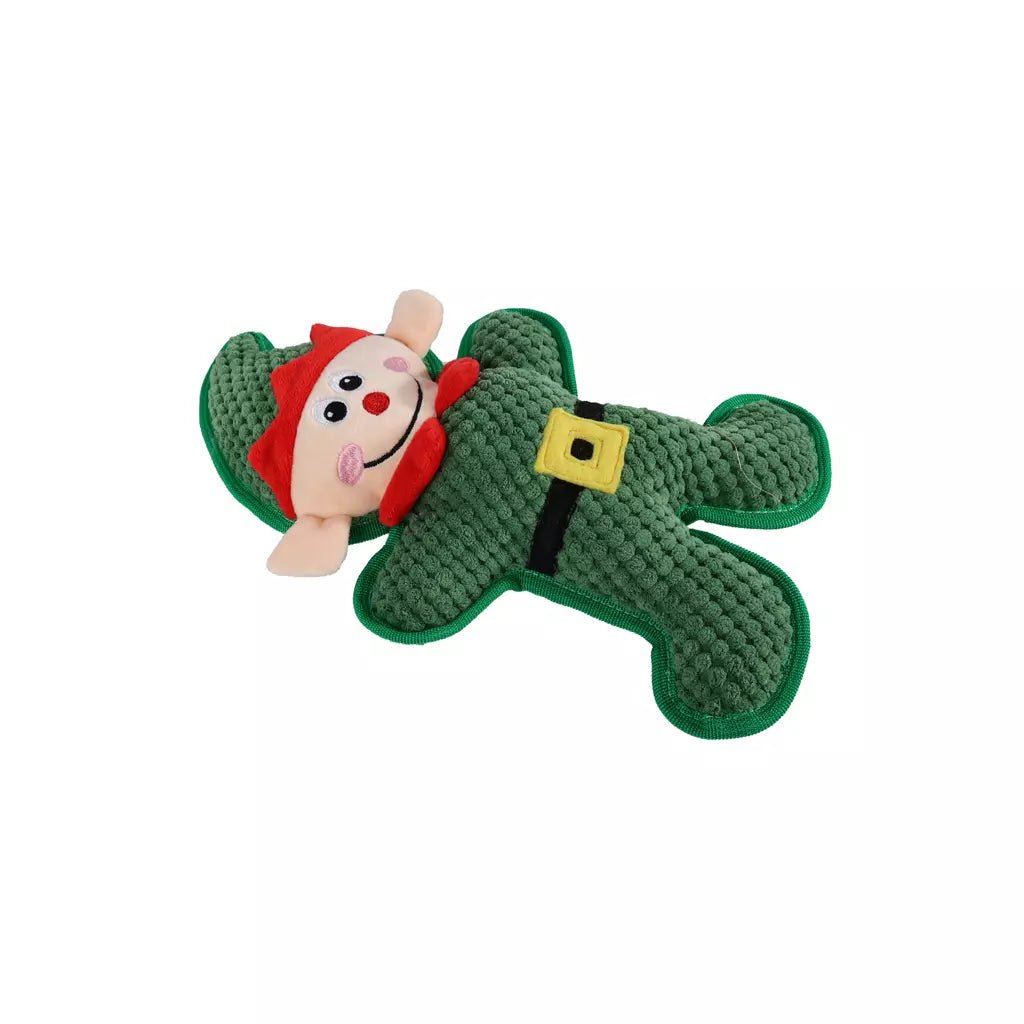 AFP Happy Holidays MerryTough Buddy Elf hondenspeeltje - kerst - Shop with Marley's