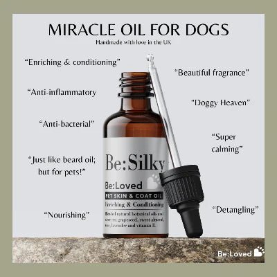 Be:loved Be Silky (50ml) - detangling fragrance & massage oil - anti - klit en massage olie voor honden - Shop with Marley's