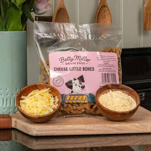 Betty Miller Grain Free Cheese little bones (400gr) - Shop with Marley's