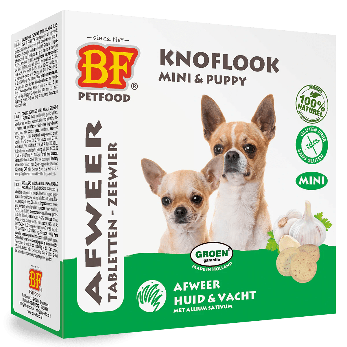BF Petfood natuurlijke snoepjes vlooien en teken - Shop with Marley's