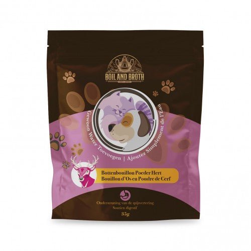 Boil & Broth Bottenbouillon Hert - Shop with Marley's