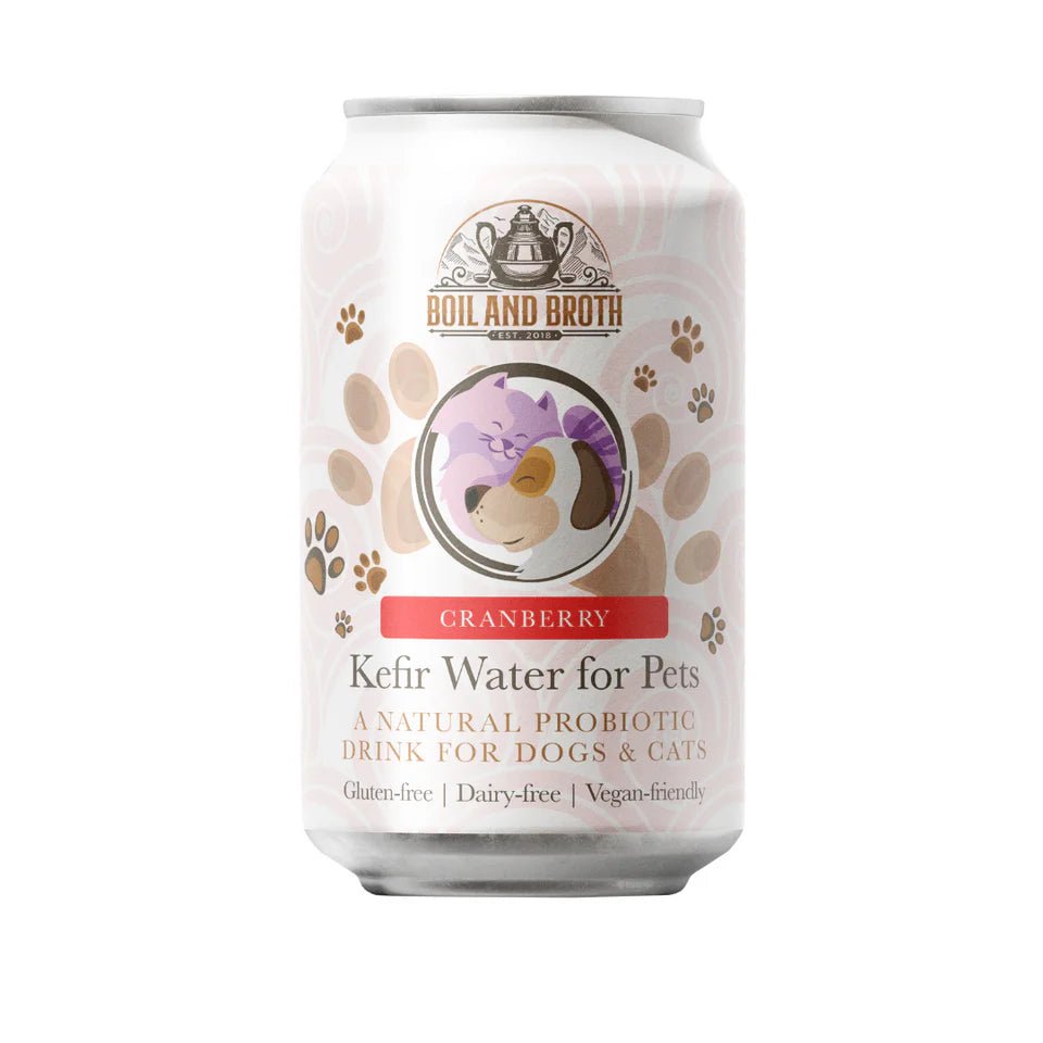 Boil & Broth Waterkefir - Cranberry - 330ml - Shop with Marley's