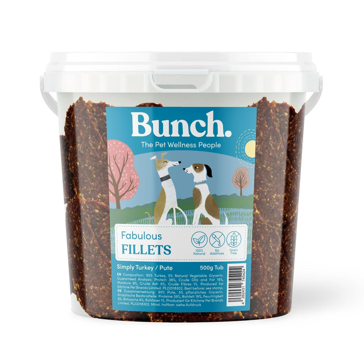 Bunch voordeelemmer natuurlijke filets - Kalkoen - 500 gram