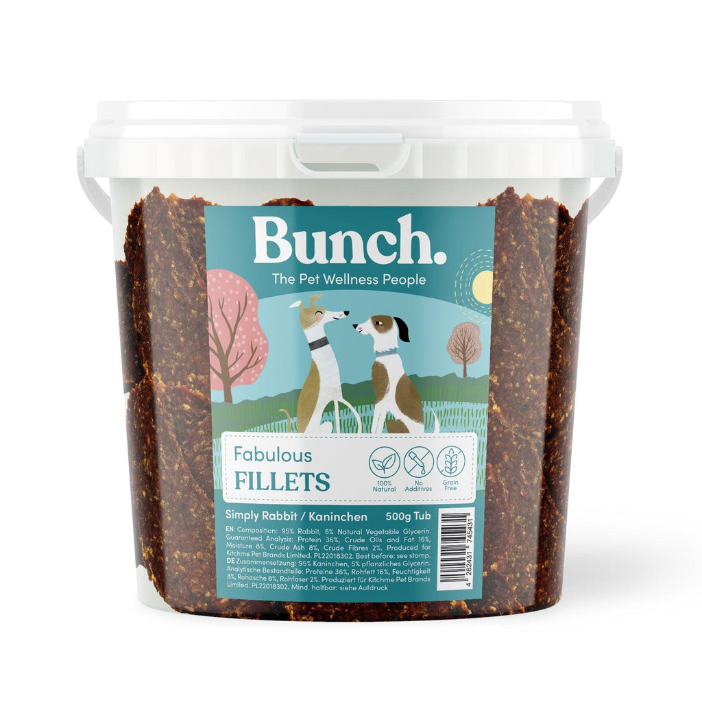 Bunch voordeelemmer natuurlijke filets - Konijn - 500 gram - Shop with Marley's