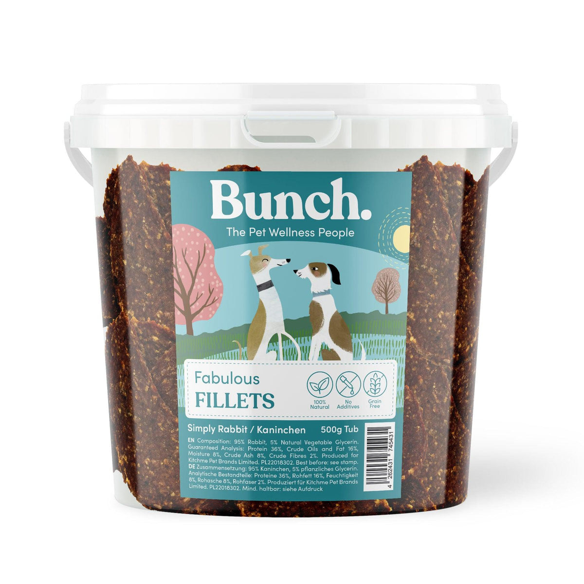 Bunch voordeelemmer natuurlijke filets - Konijn - 500 gram - Shop with Marley's