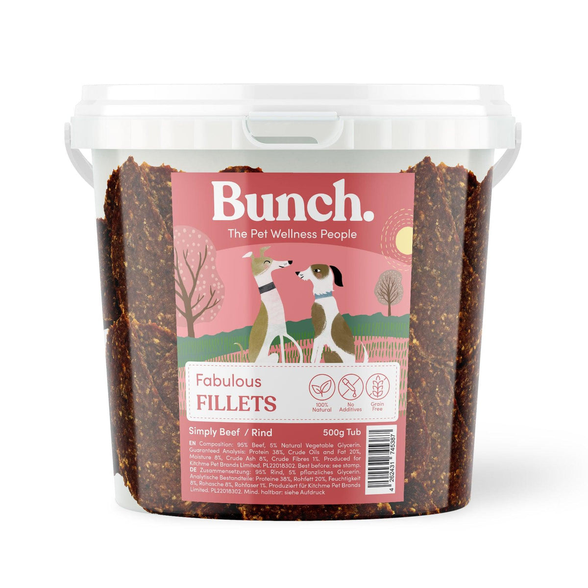 Bunch voordeelemmer natuurlijke filets - Rund - 500 gram - Shop with Marley's