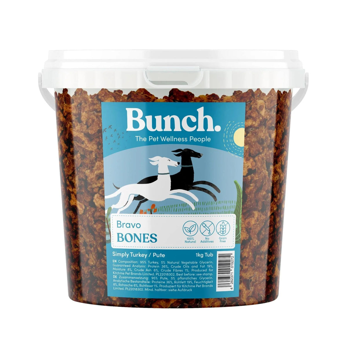 Bunch voordeelemmer natuurlijke trainers - kalkoen - 1KG - Shop with Marley's