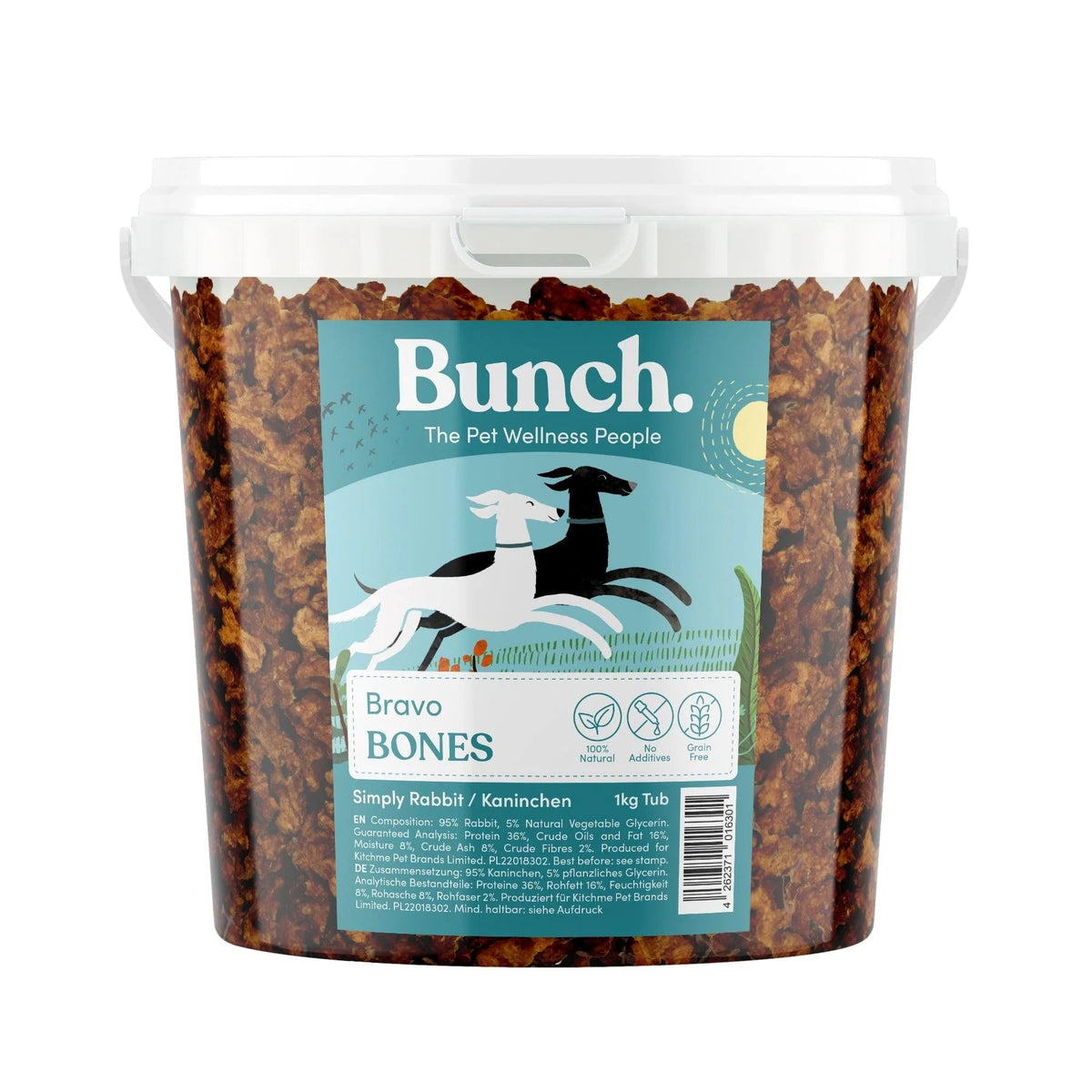 Bunch voordeelemmer natuurlijke trainers - konijn - 1KG - Shop with Marley's