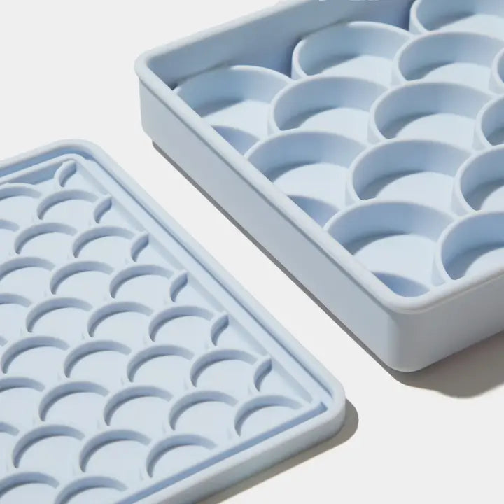 Dogged 3-in-1 Fish Scale Slow Feeder Bowl