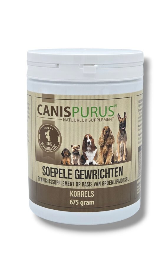 Canis Purus supplement Soepele Gewrichten (korrels, 675gr) - Shop with Marley's
