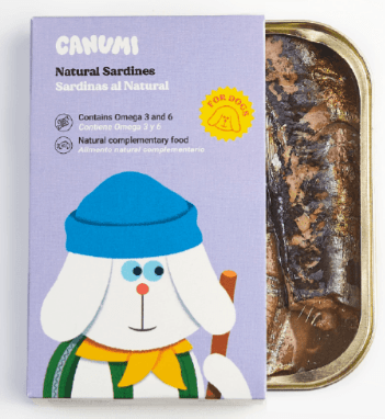Canumi Sardines voor honden - natuurlijk en in blik - 100g - Shop with Marley's